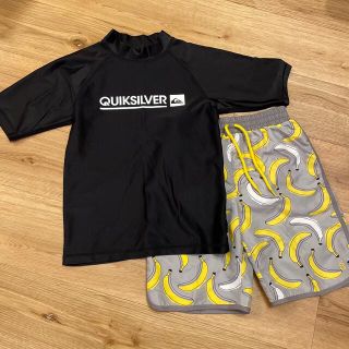 クイックシルバー(QUIKSILVER)のラッシュガード　140   パンツ付き(水着)