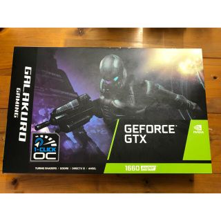 エイスース(ASUS)の【新品】GTX 1660 super GG-GTX1660SP-E6GB/DF(PCパーツ)