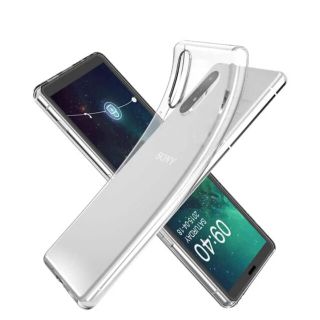 Xperia 1 II ケース クリア 透明 TPU(Androidケース)