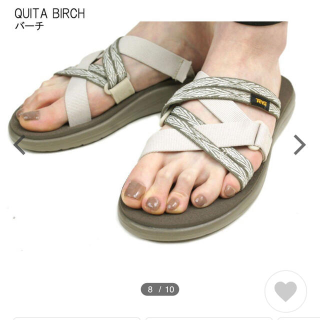 Teva(テバ)のteva voya slide サンダル birch レディースの靴/シューズ(サンダル)の商品写真