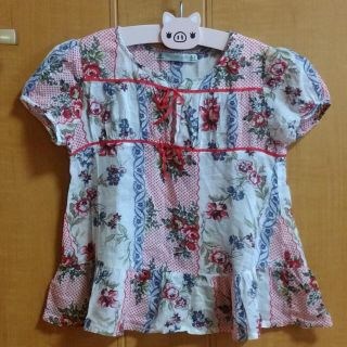 ザラ(ZARA)のトップス Zara ザラ 108～120㎝ 6・7才用 花柄(Tシャツ/カットソー)