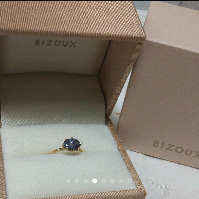 bizoux タンザナイト セパージュ K18YG 天然 jewelry レディースのアクセサリー(リング(指輪))の商品写真