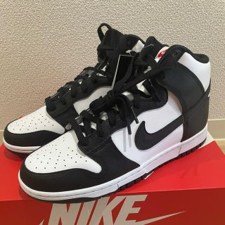 ナイキ(NIKE)のNIKEダンクハイレトロ　パンダ(スニーカー)