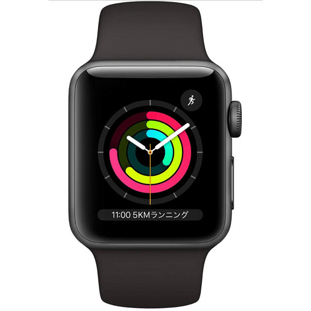 Apple Watch Series 3(GPSモデル)-38mmブラック