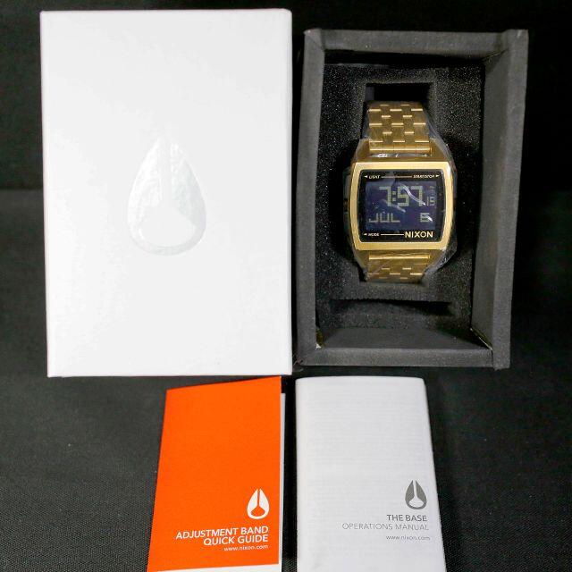 NIXON - 【新品・未使用 送料込み】NIXON 時計 BASE ゴールド
