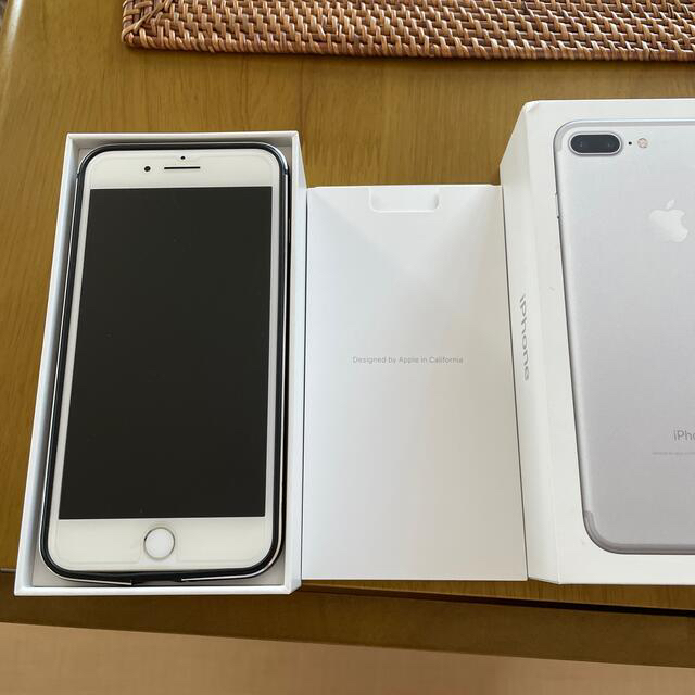 iPhone7plus SIMフリー 128G シルバー