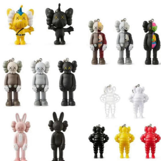 kaws tokyo first キーホルダー 全15種セット