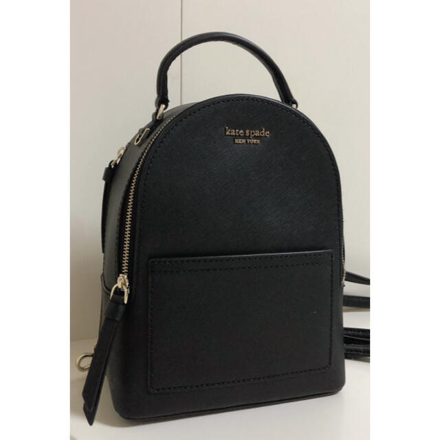 kate spade new york(ケイトスペードニューヨーク)の☆超美品☆送料無料☆Katespadeケイトスペードリュックサック☆ブラック☆ レディースのバッグ(リュック/バックパック)の商品写真