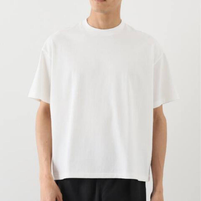 COMOLI(コモリ)のL'ECHOPPE【LE / エルイー】WIDE 17/-テンジクC/N S/S メンズのトップス(Tシャツ/カットソー(半袖/袖なし))の商品写真