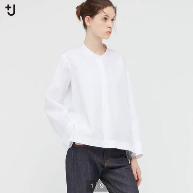 UNIQLO(ユニクロ)のスピーマコットンシャツジャケット レディースのトップス(シャツ/ブラウス(長袖/七分))の商品写真