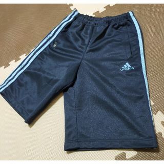 アディダス(adidas)の☆AHP-290 アディダス ハーフパンツ ネイビー&ブルー サイズ 150(トレーニング用品)