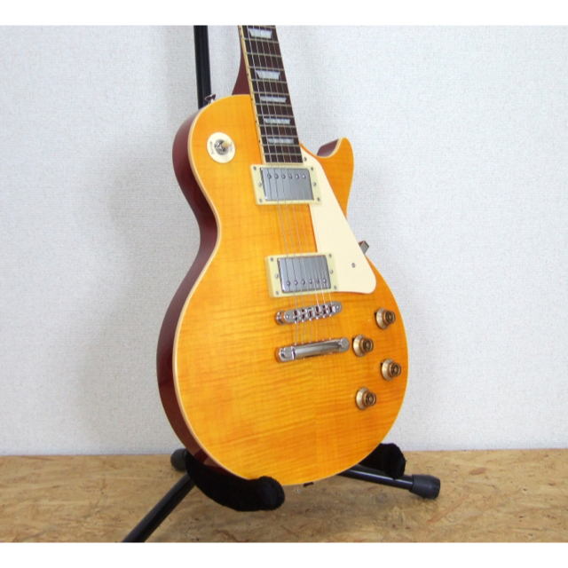 選ぶなら Burny SRLG55 Vintage Lemon Drop レスポールタイプ 選ぶなら Burny SRLG55 Vintage Lemon Drop レスポールタイプ