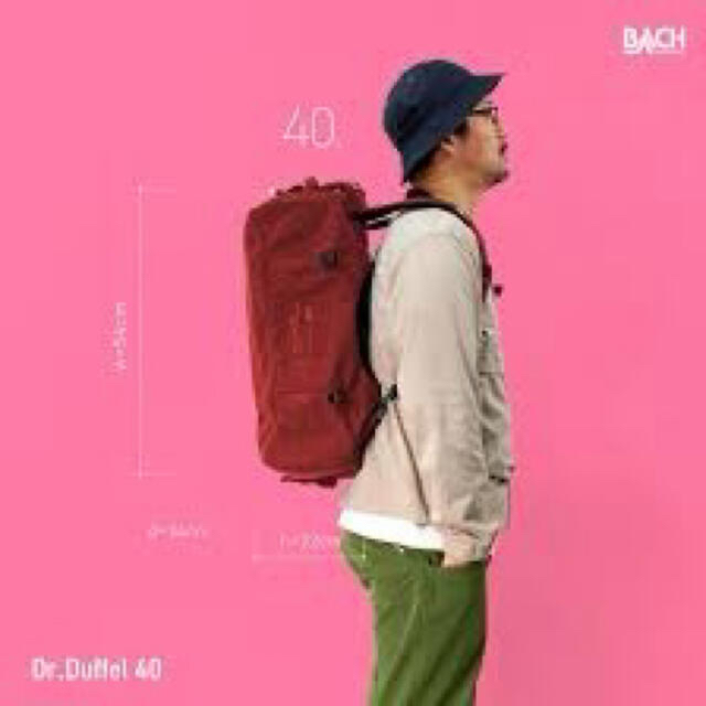 BACH  Dr.Duffel40 バッハ　ドクターダッフル メンズのバッグ(ボストンバッグ)の商品写真