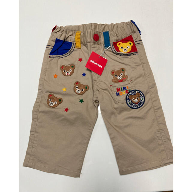 ミキハウス　現行品　新品タグ付き　プッチーシリーズ　ハーフパンツキッズ服男の子用(90cm~)