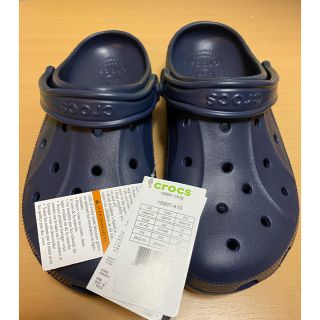 クロックス(crocs)のクロックス　レイレン　公式サイト購入　ネイビー26cm(サンダル)