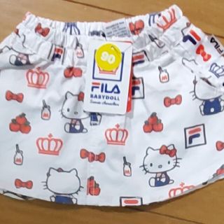 フィラ(FILA)のハローキティ　スカート　90　FILA×ベビードール×サンリオ(スカート)