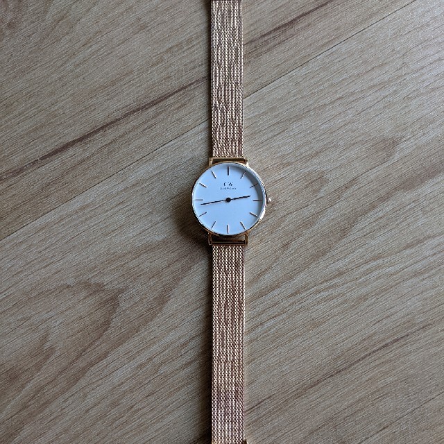 Daniel Wellington(ダニエルウェリントン)の【☆美品☆】★要電池交換★ダニエルウェリントン メルローズ 白盤 32mm レディースのファッション小物(腕時計)の商品写真