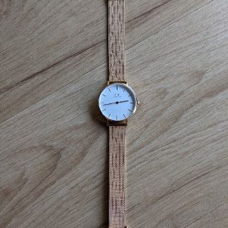 ダニエルウェリントン(Daniel Wellington)の【☆美品☆】★要電池交換★ダニエルウェリントン メルローズ 白盤 32mm(腕時計)