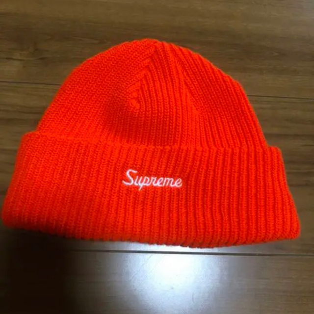 Supreme(シュプリーム)のsupreme オレンジ　ビーニー メンズの帽子(ニット帽/ビーニー)の商品写真