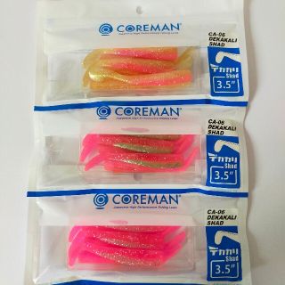 COREMAN コアマン デカカリシャッド 3.5(ルアー用品)