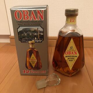 専用！ウイスキー　オーバン12年　OBAN シングルモルト　アンブレンデット表記(ウイスキー)