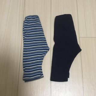 ユニクロ(UNIQLO)のUNIQLO ユニクロ レギンス パンツ 60 2枚セット(パンツ)