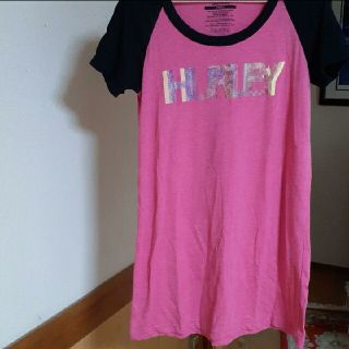 ハーレー(Hurley)のハーレー　　ロングTシャツ　　ワンピース(Tシャツ(半袖/袖なし))