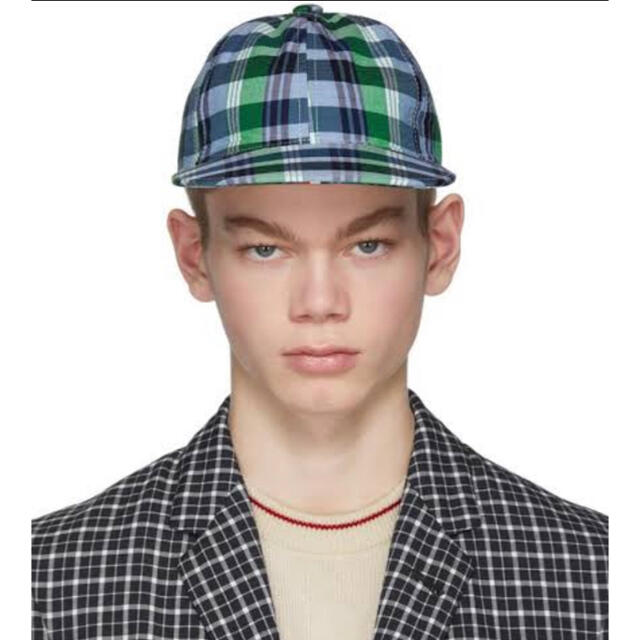☆ トムブラウン THOM BROWNE キャップ 帽子 チェック柄 カタログ