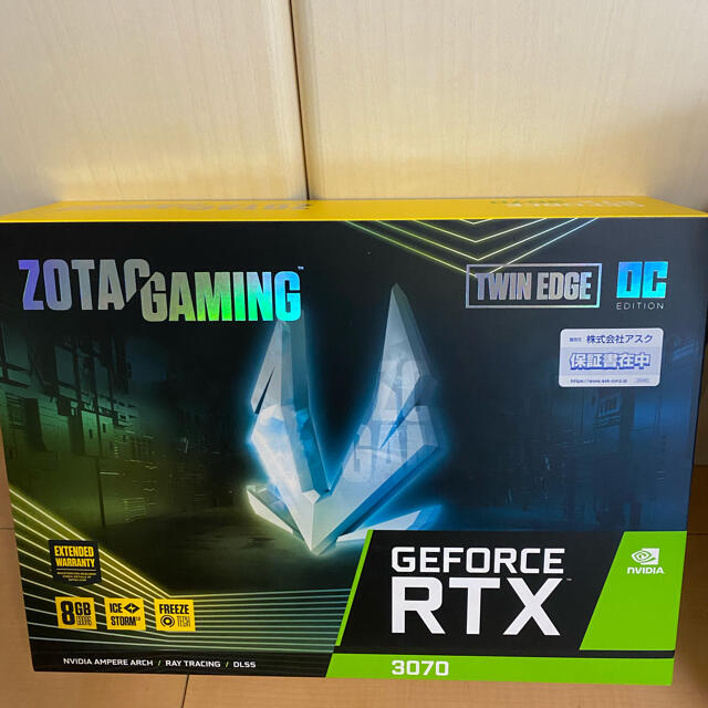 ZOTAC RTX3070 TWIN EDGE OC (美品保証あり)