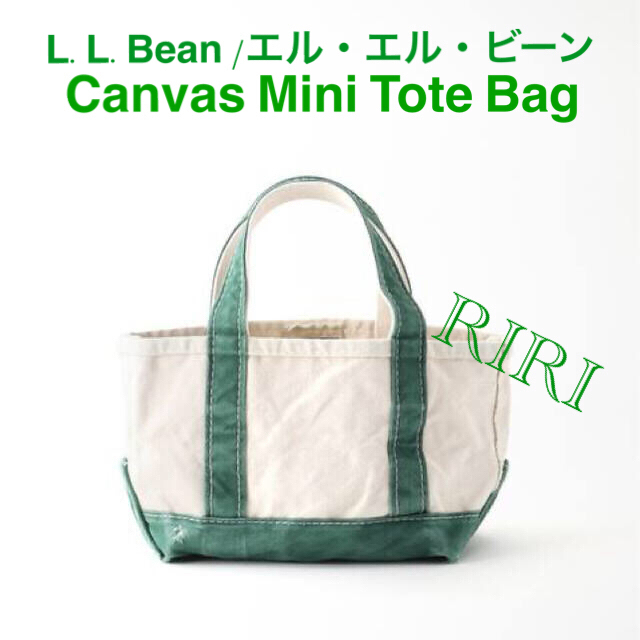年末早割 L.L.Bean /エル・エル・ビーン Canvas Mini Tote Bag