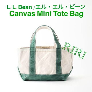 アパルトモンドゥーズィエムクラス(L'Appartement DEUXIEME CLASSE)のL.L.Bean /エル・エル・ビーン Canvas Mini Tote Bag(トートバッグ)