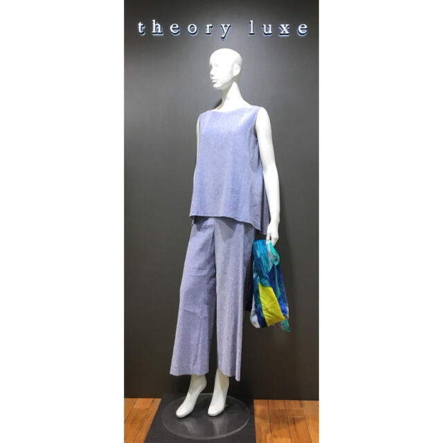 Theory luxe 20ss リネンセットアップレディース