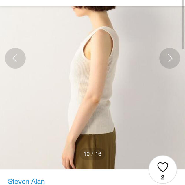 steven alan(スティーブンアラン)のマーマレード様　専用 レディースのトップス(タンクトップ)の商品写真