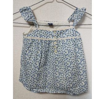 ベビーギャップ(babyGAP)の美品 babyGap 女児 ノースリーブ トップス  夏 100cm(Tシャツ/カットソー)