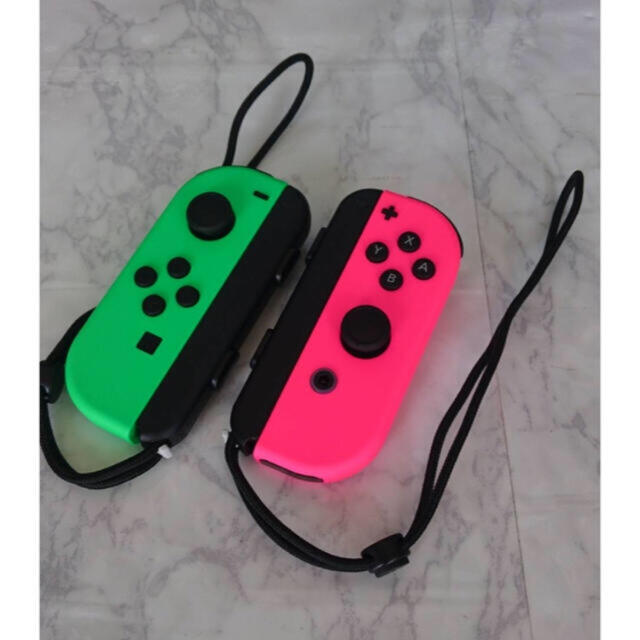 Nintendo SWITCH ジョイコン Joy-Con ネオングリーンピンク