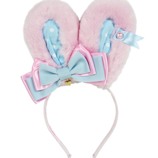 Angelic Pretty - リリカルバニーカチューシャ ピンクの通販 by