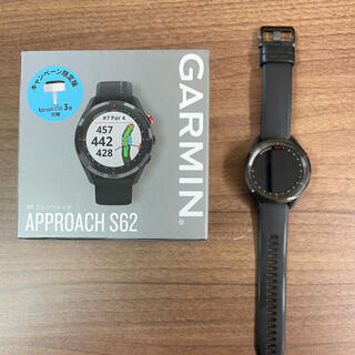 ガーミン(GARMIN)のガーミンS62 ゴルフナビ腕時計ショットナビ(その他)