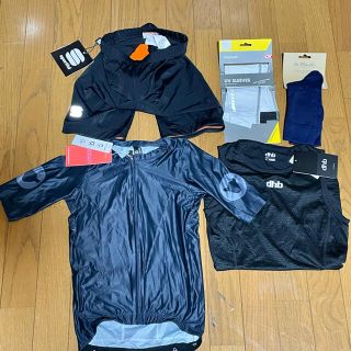 レディース 夏用5点セット Black Sheep Cycling ジャージ他(ウエア)