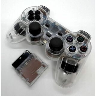 プレイステーション2(PlayStation2)のPS2 ワイヤレスコントローラー(クリア)(その他)