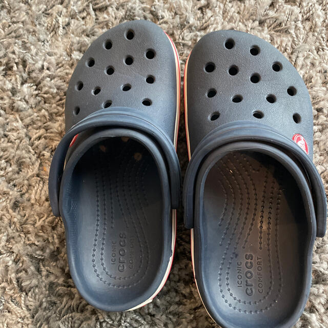 crocs(クロックス)のクロックス18.5センチ キッズ/ベビー/マタニティのキッズ靴/シューズ(15cm~)(サンダル)の商品写真