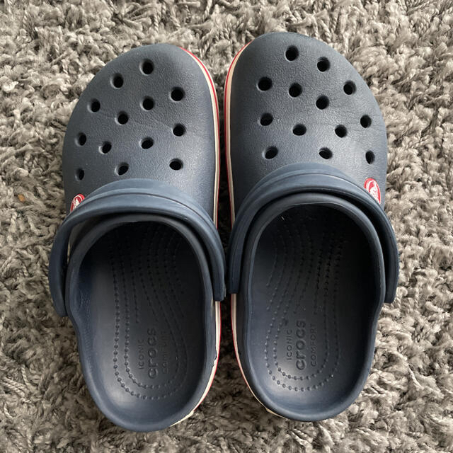 crocs(クロックス)のクロックス18.5センチ キッズ/ベビー/マタニティのキッズ靴/シューズ(15cm~)(サンダル)の商品写真
