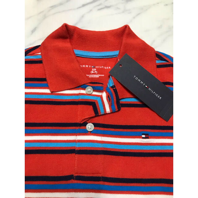 TOMMY HILFIGER(トミーヒルフィガー)のトミーヒルフィガー  ポロシャツ　トップス  6〜7歳　120センチ　新品 キッズ/ベビー/マタニティのキッズ服男の子用(90cm~)(Tシャツ/カットソー)の商品写真