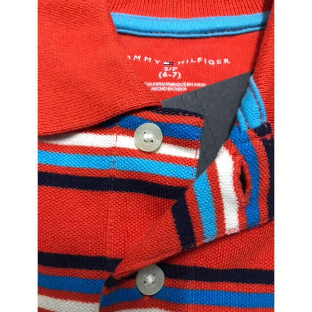 TOMMY HILFIGER(トミーヒルフィガー)のトミーヒルフィガー  ポロシャツ　トップス  6〜7歳　120センチ　新品 キッズ/ベビー/マタニティのキッズ服男の子用(90cm~)(Tシャツ/カットソー)の商品写真