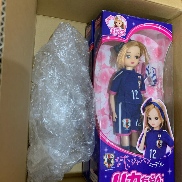 ぼよよん様専用☆リカちゃん　サッカー　箱 | フリマアプリ ラクマ