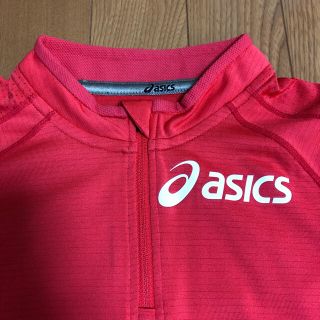 アシックス(asics)のアシックス   レディース　Tシャツ　ハイネック　ランニング  自転車(ウェア)