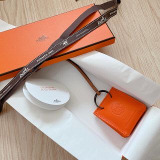 エルメス(Hermes)のエルメス＊サックオランジュ＊バッグチャーム(バッグチャーム)