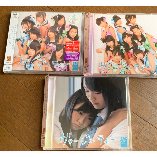 NMB48(エヌエムビーフォーティーエイト)のNMB48 ヴァージニティー ABCセット DVD付 エンタメ/ホビーのCD(ポップス/ロック(邦楽))の商品写真