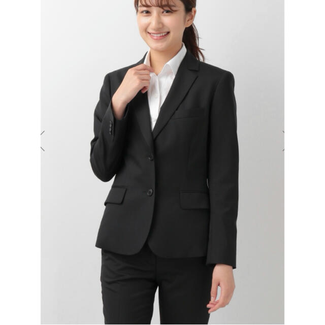 THE SUIT COMPANY - スーツカンパニー 2つボタンジャケット7号+タイト