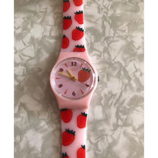 スウォッチ(swatch)のスウォッチ swatch ストロベリー腕時計新品　7/31まで３５００円セール！(腕時計)