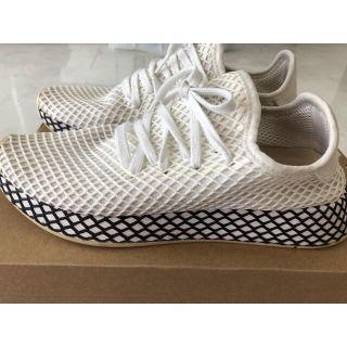 アディダス(adidas)のadidas Deerupt cloud White Core Black(スニーカー)